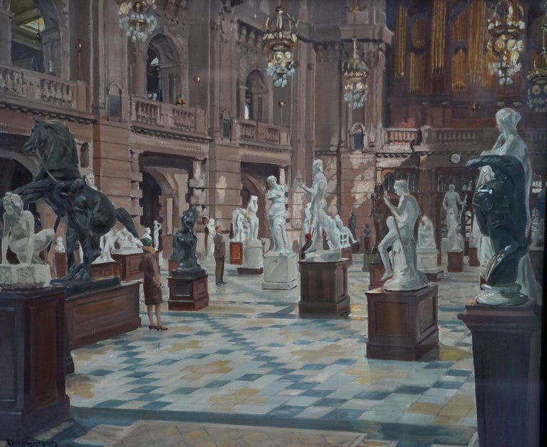 John Burns Robertson Sculpture Hall Kelvingrove, Glasgow Scottish