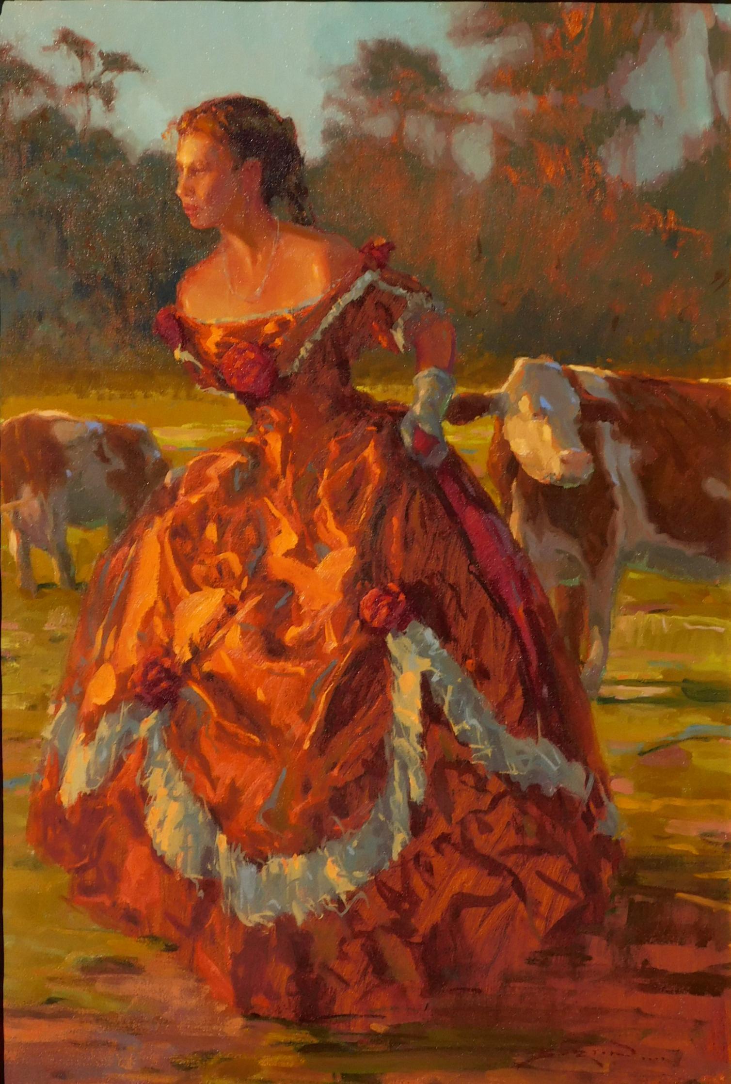 John Burton Olio figurato su tela, 2006 