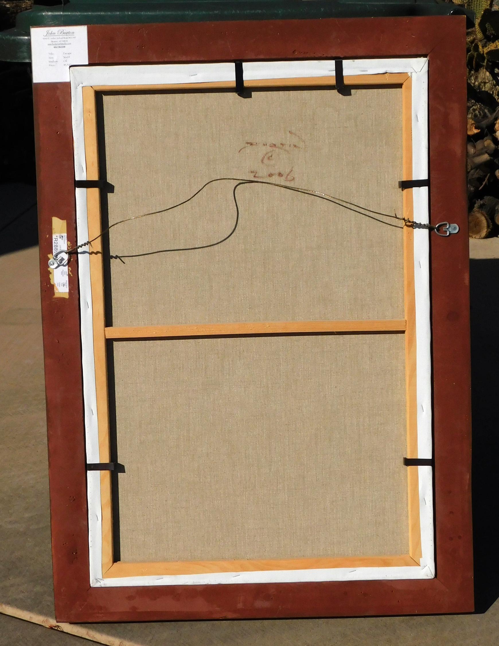 John Burton Olio figurato su tela, 2006 