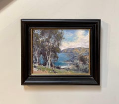 "Shark Harbor, " Oil Painting