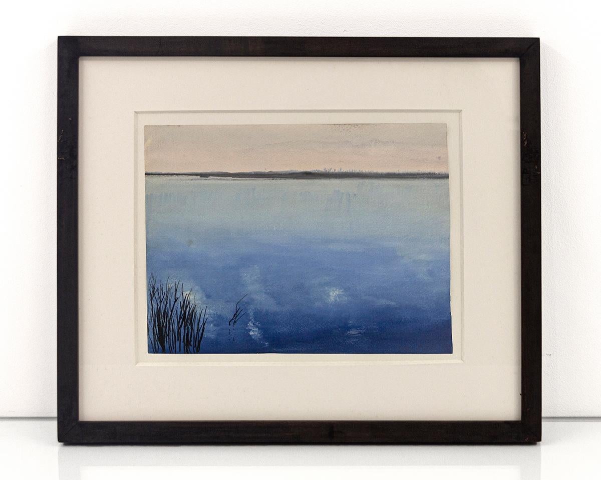 Cove, Moriches Bay – Painting von John Button