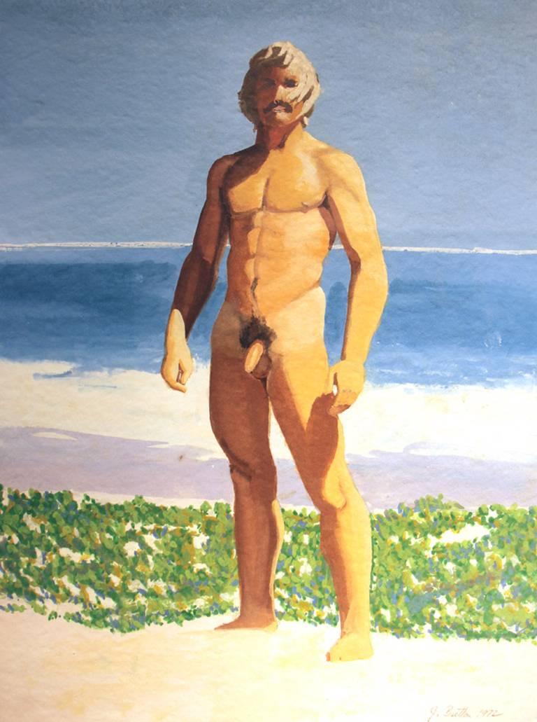 John Button Nude Painting - Hawaii