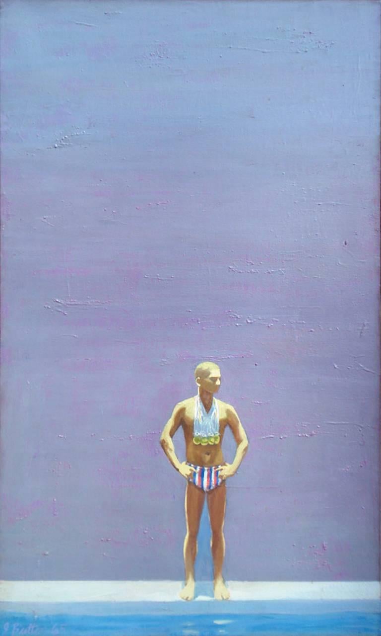 Figurative Painting di John Button - A. Champion