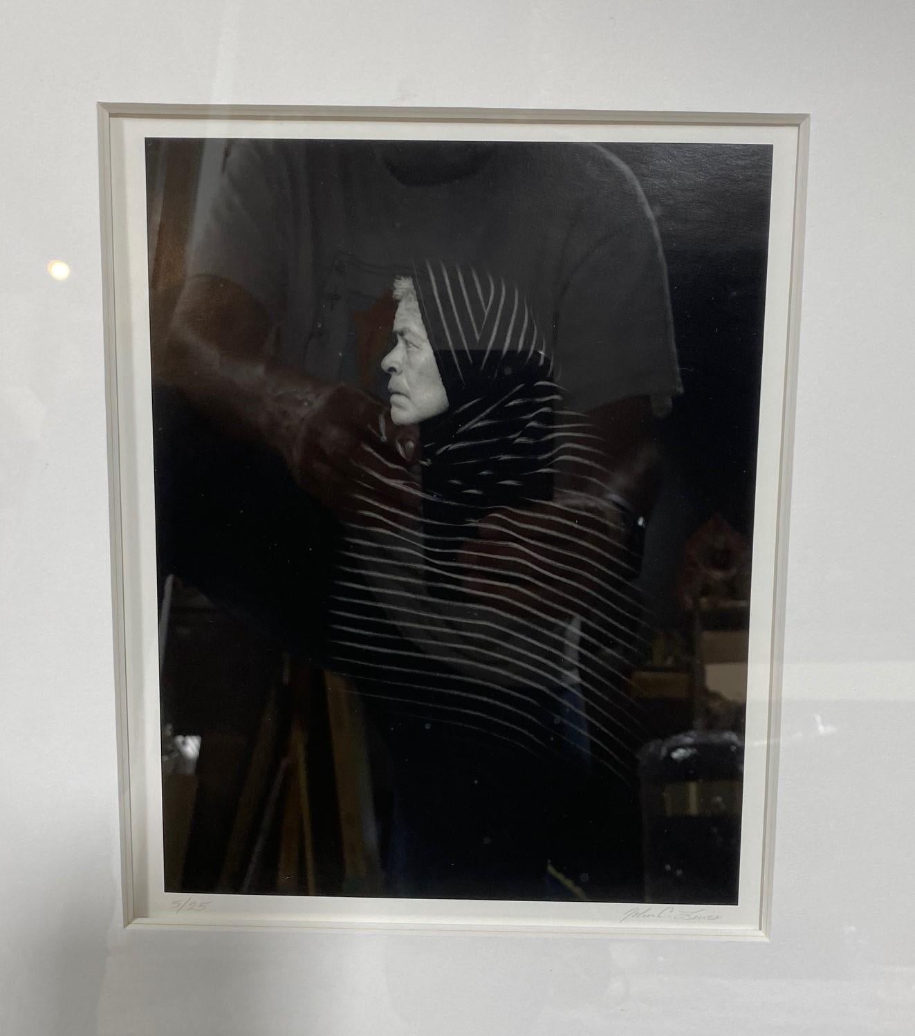 Modern John C Lewis Signed Limited Edition Silver Gelatin Photograph Print Mujer Divina For Sale