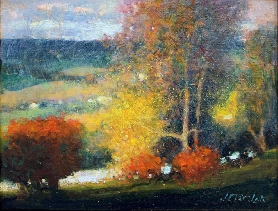 Fall Study - Painting by John C. Terelak