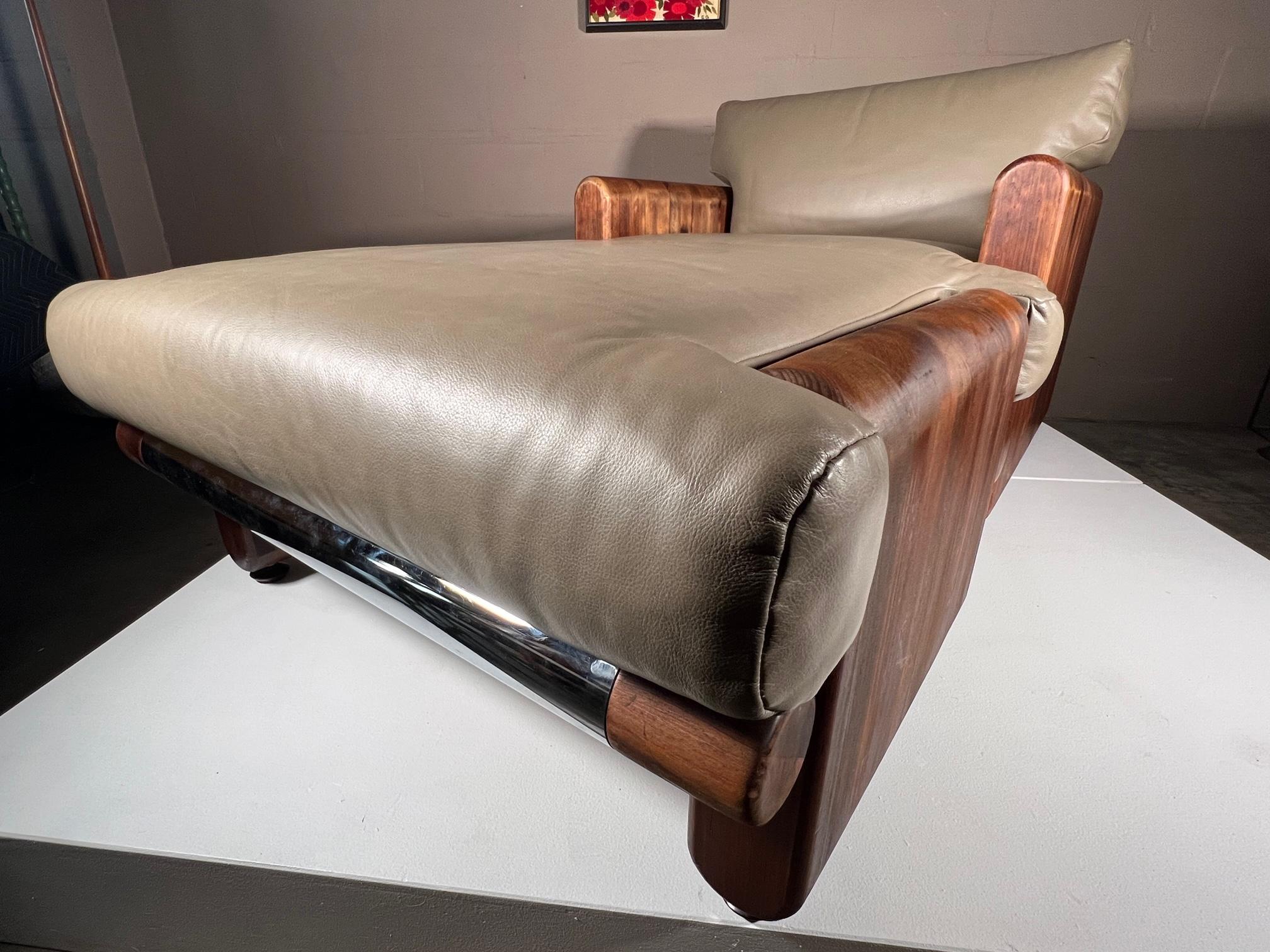  John Caldwell Lounge Chair and Ottoman, 1976 For Sale 1