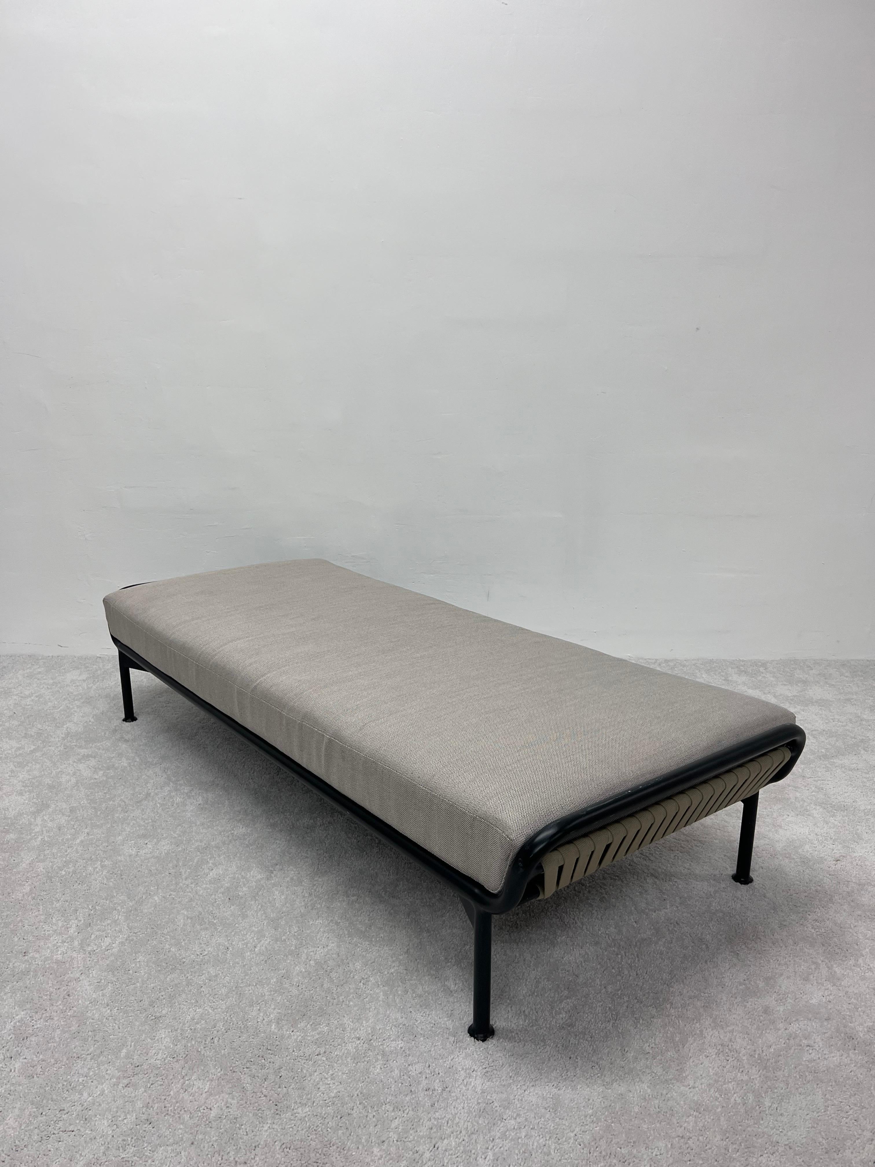 John Caldwell Prevue Outdoor Daybed or Bench for Brown Jordan In Good Condition In Miami, FL