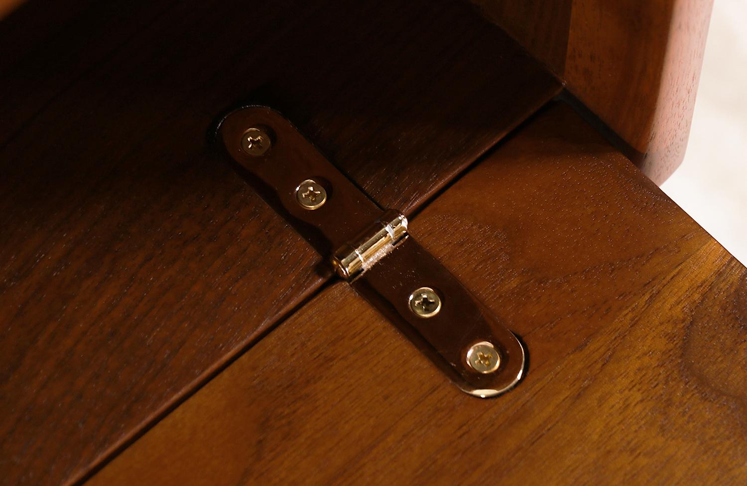 John Caldwell Walnut Nightstands for Brown & Saltman 5