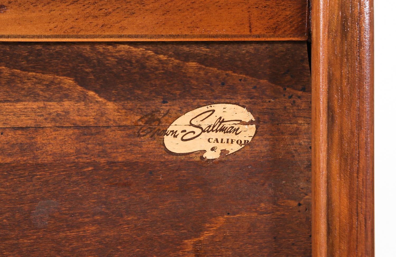 John Caldwell Walnut Nightstands for Brown & Saltman 6