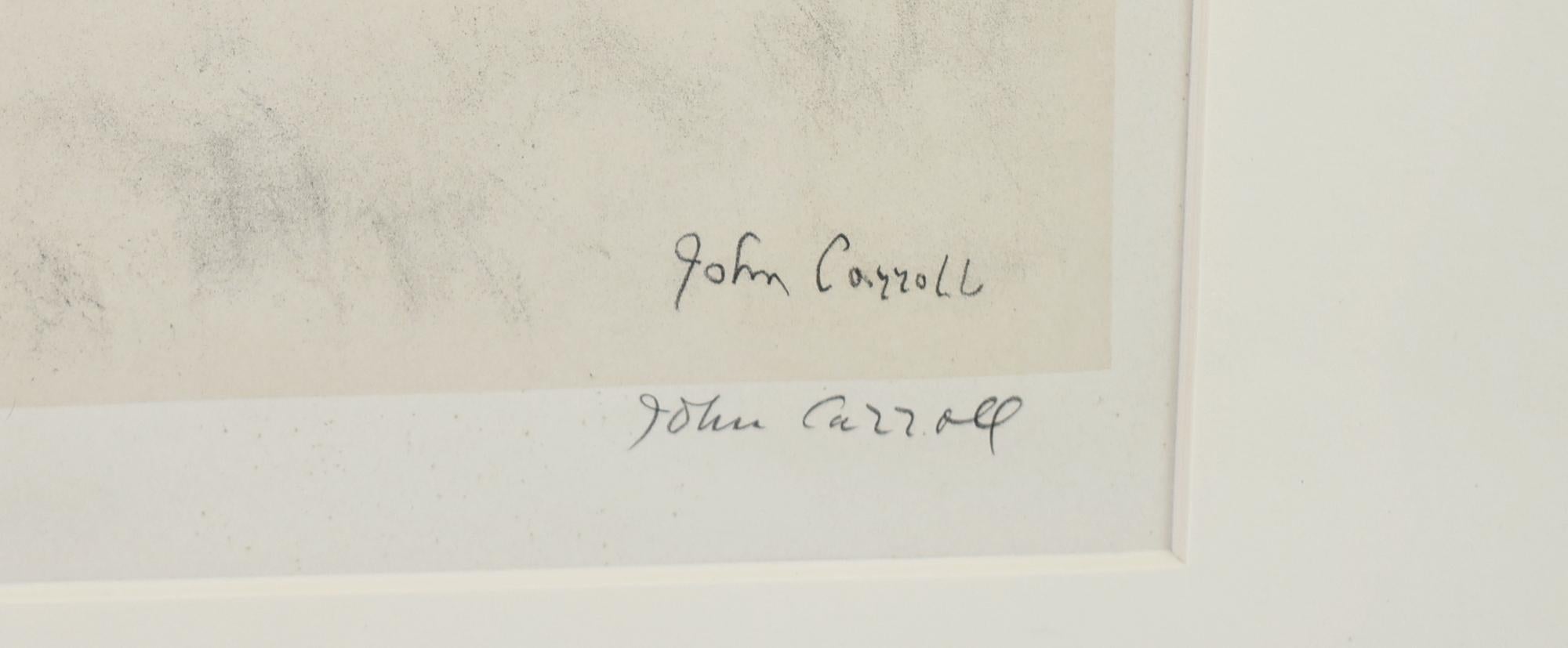 Lithographie des artistes de John Carroll 