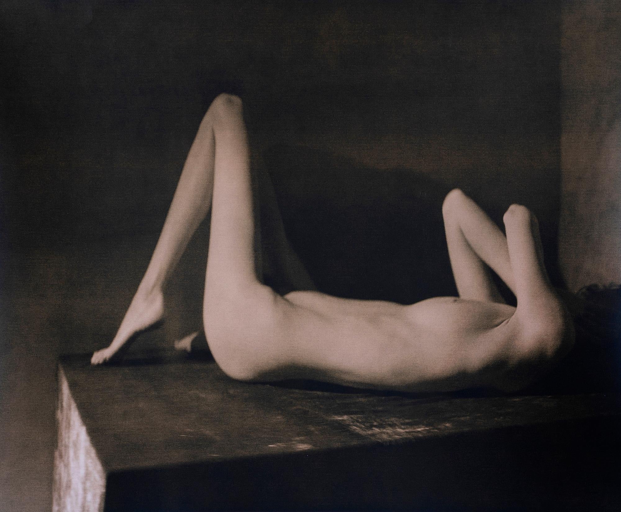 John Casado Nude Photograph - Untitled 20245 - lith silver gelatin print