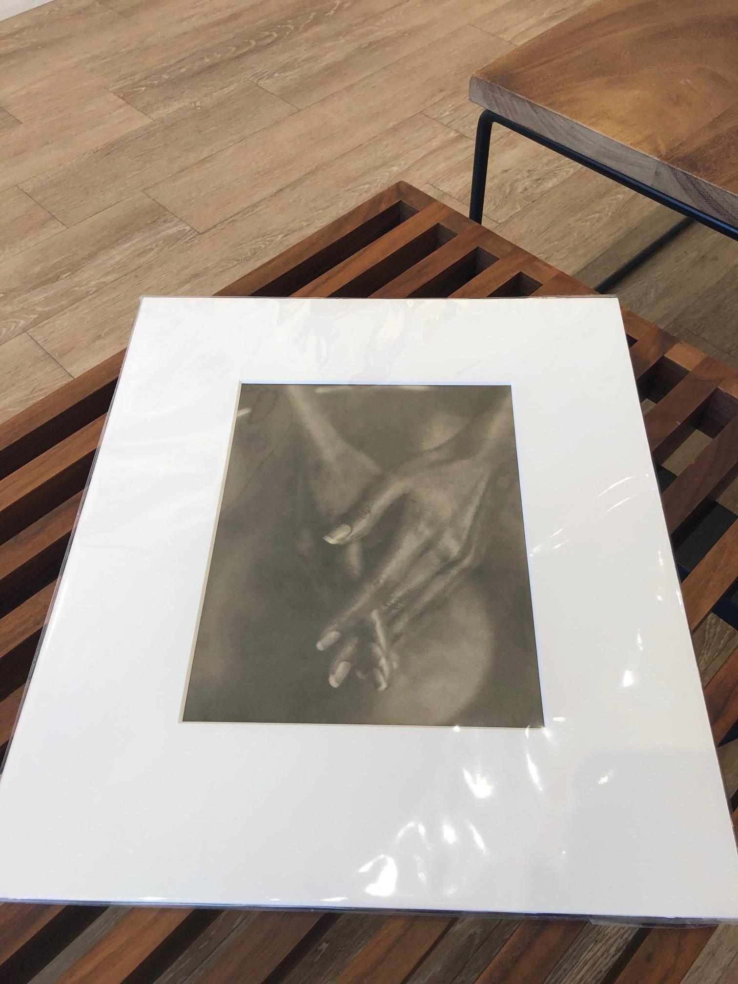 Woman's Hands - lith silver gelatin print / unique still life photograph - Contemporary Photograph by John Casado