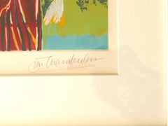 3 Daughters, More Rain - Etching by J. Chamberlain - 1987