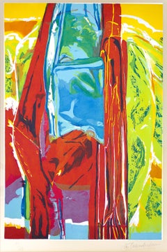 3 hijas, más lluvia - Grabado de J. Chamberlain - 1987