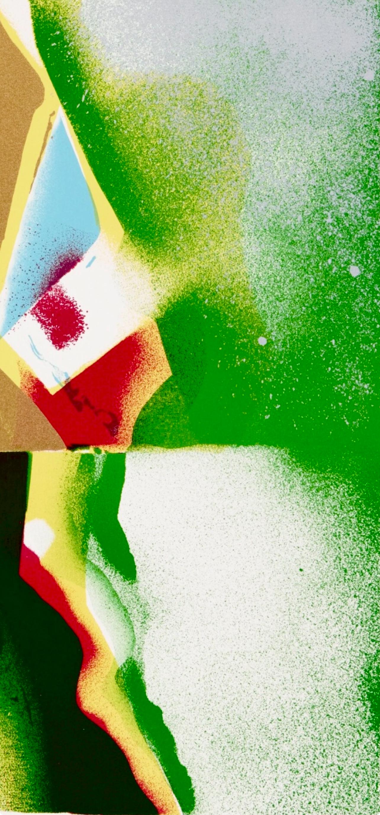 Flashback II, Flashback Series - Beige Landscape Print by John Chamberlain