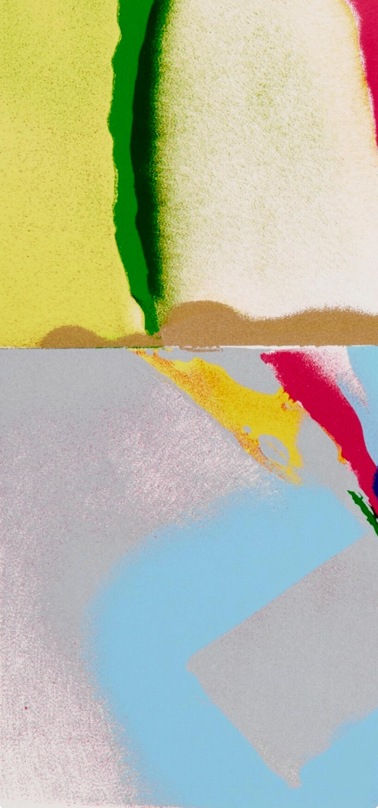 Flashback III, Flashback Series - Beige Landscape Print by John Chamberlain