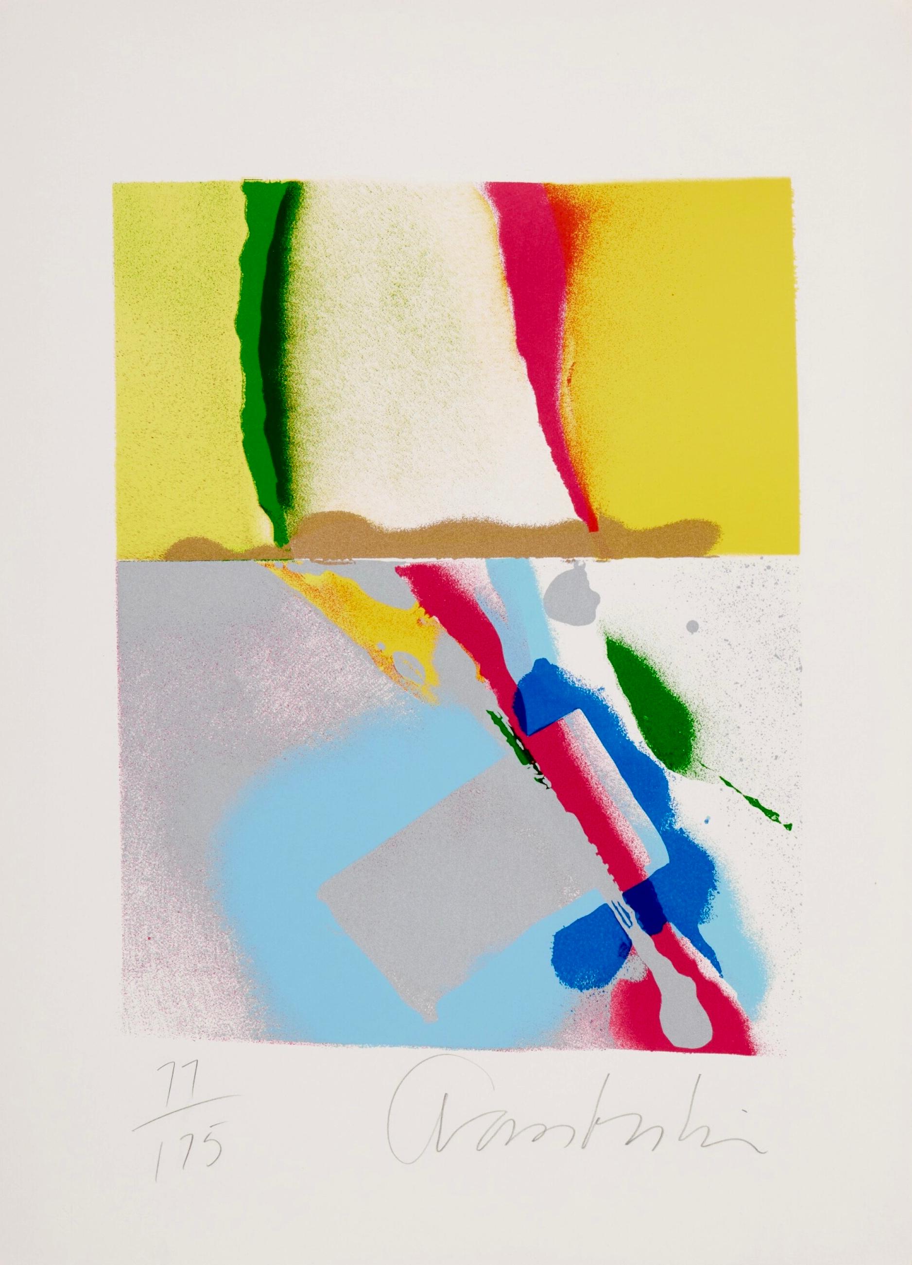 Lithograph on vélin d’Arches paper. Paper Size: 28 x 20 inches. Inscription: Hand signed and numbered, 77/175, as issued. Notes: Published by London Arts, Inc., Detroit; printed by Topaz Editions, Inc., Tampa, 1979, in an edition of CLXXV.

JOHN