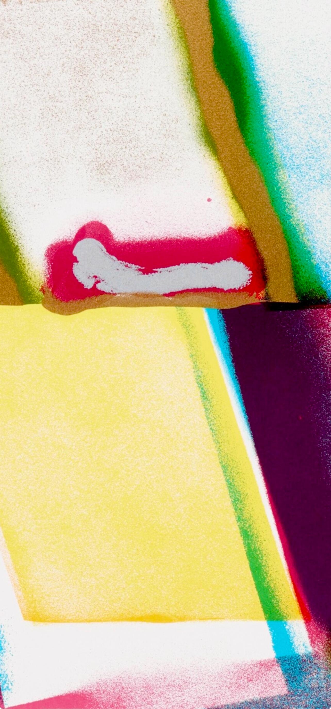 Flashback V, Flashback Series - Abstract Expressionist Print by John Chamberlain