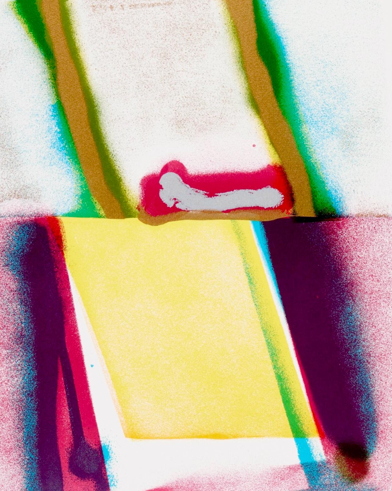 John Chamberlain Landscape Print - Flashback V, Flashback Series