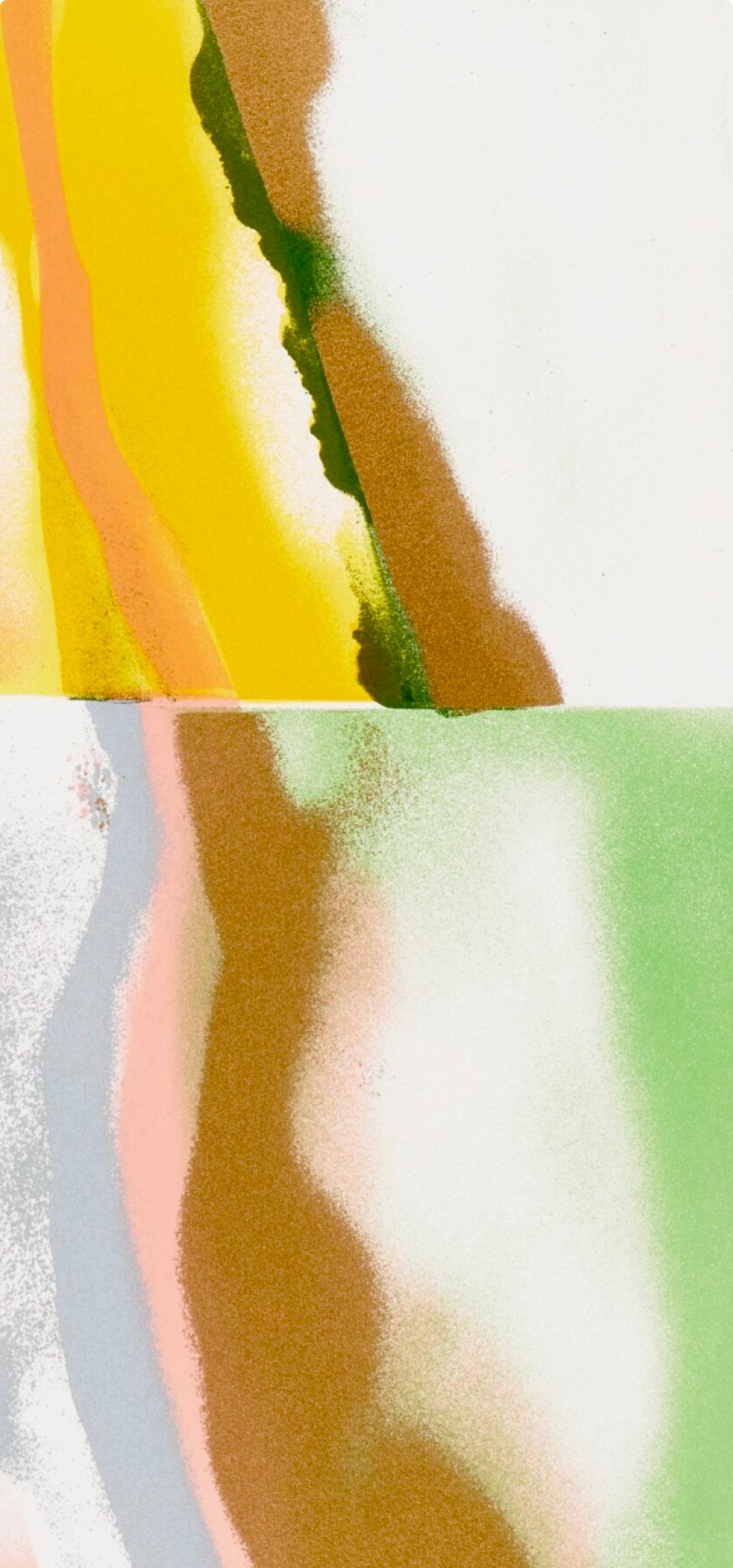 Flashback VI, Flashback Series - Abstract Expressionist Print by John Chamberlain