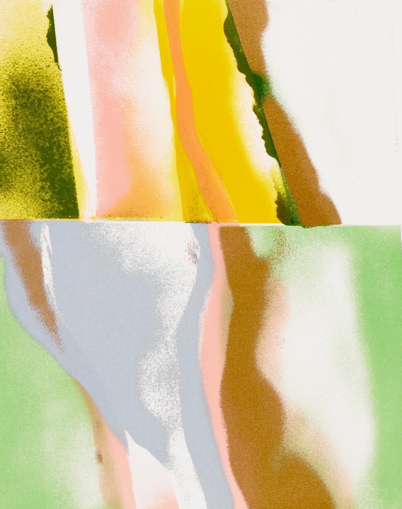 John Chamberlain Landscape Print - Flashback VI, Flashback Series