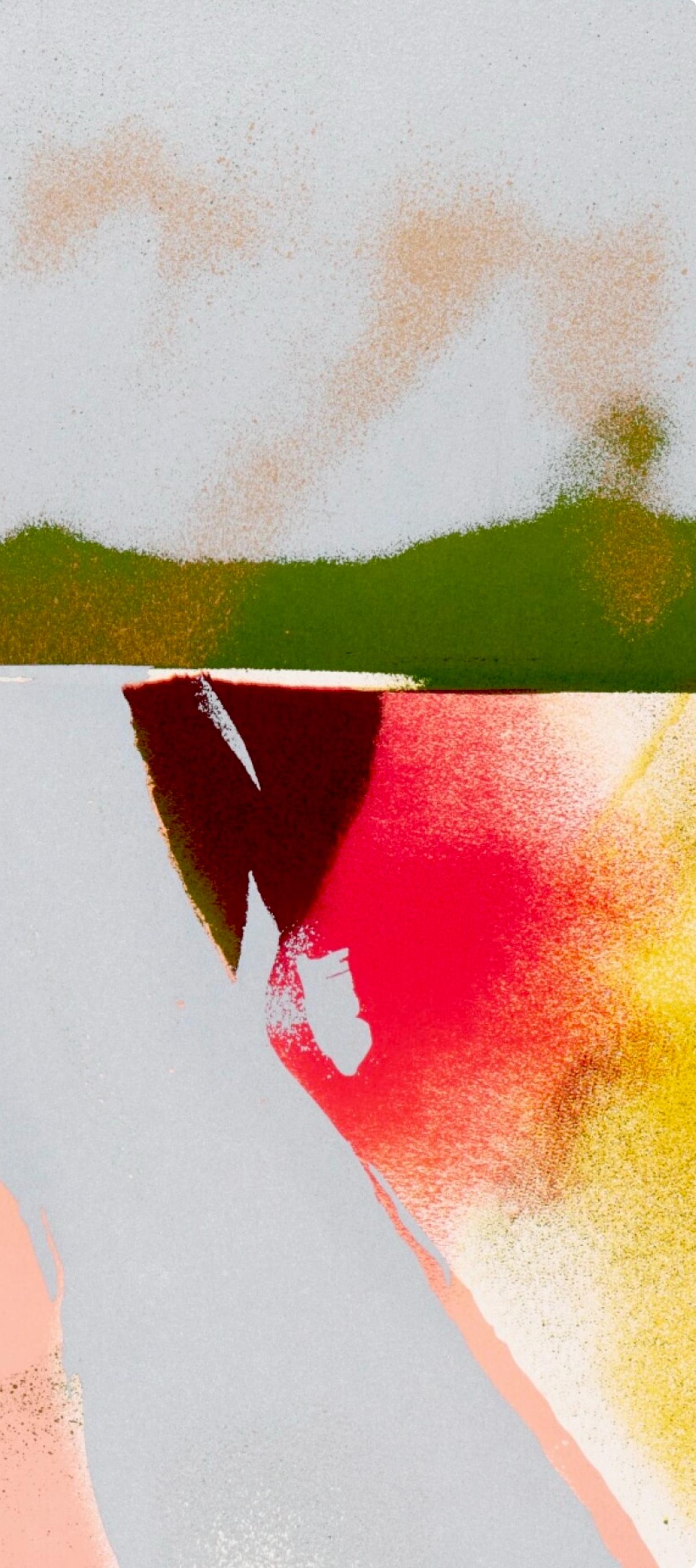 Flashback VII, Flashback-Serie (Beige), Abstract Print, von John Chamberlain