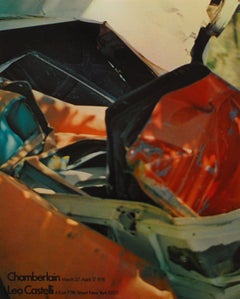 John Chamberlain - Manifesto della mostra di New York 1976