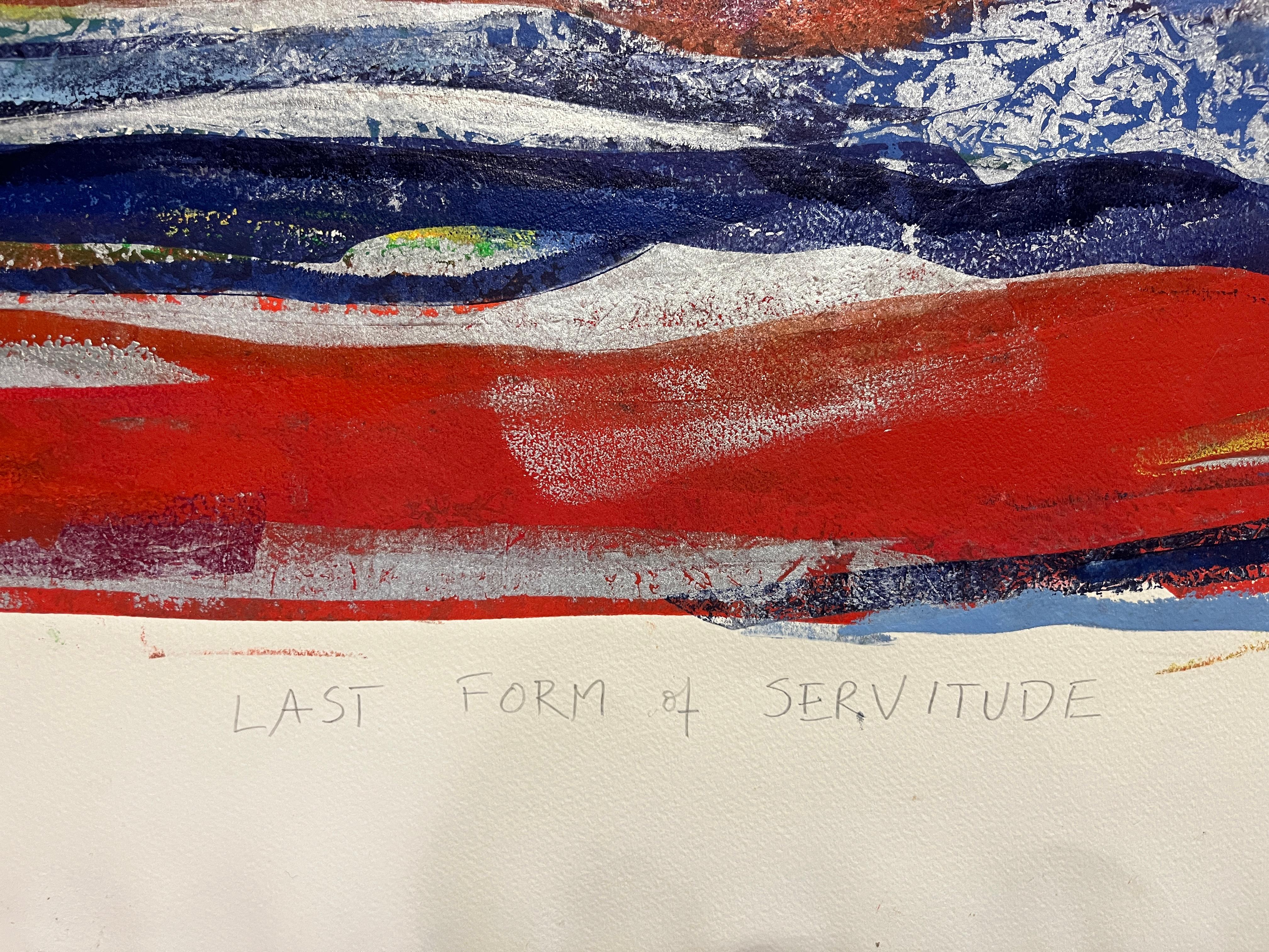 Last Form der Servierbarkeit (Abstrakter Expressionismus), Print, von John Chamberlain