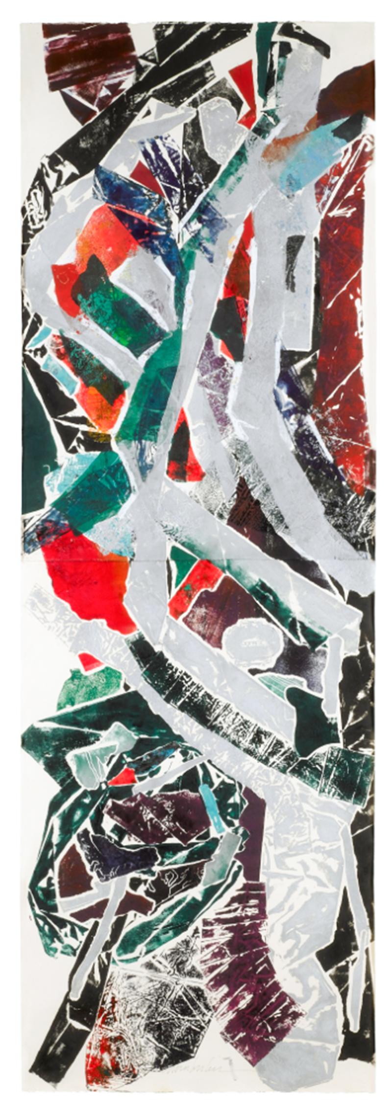 John Chamberlain Abstract Print - Untitled 