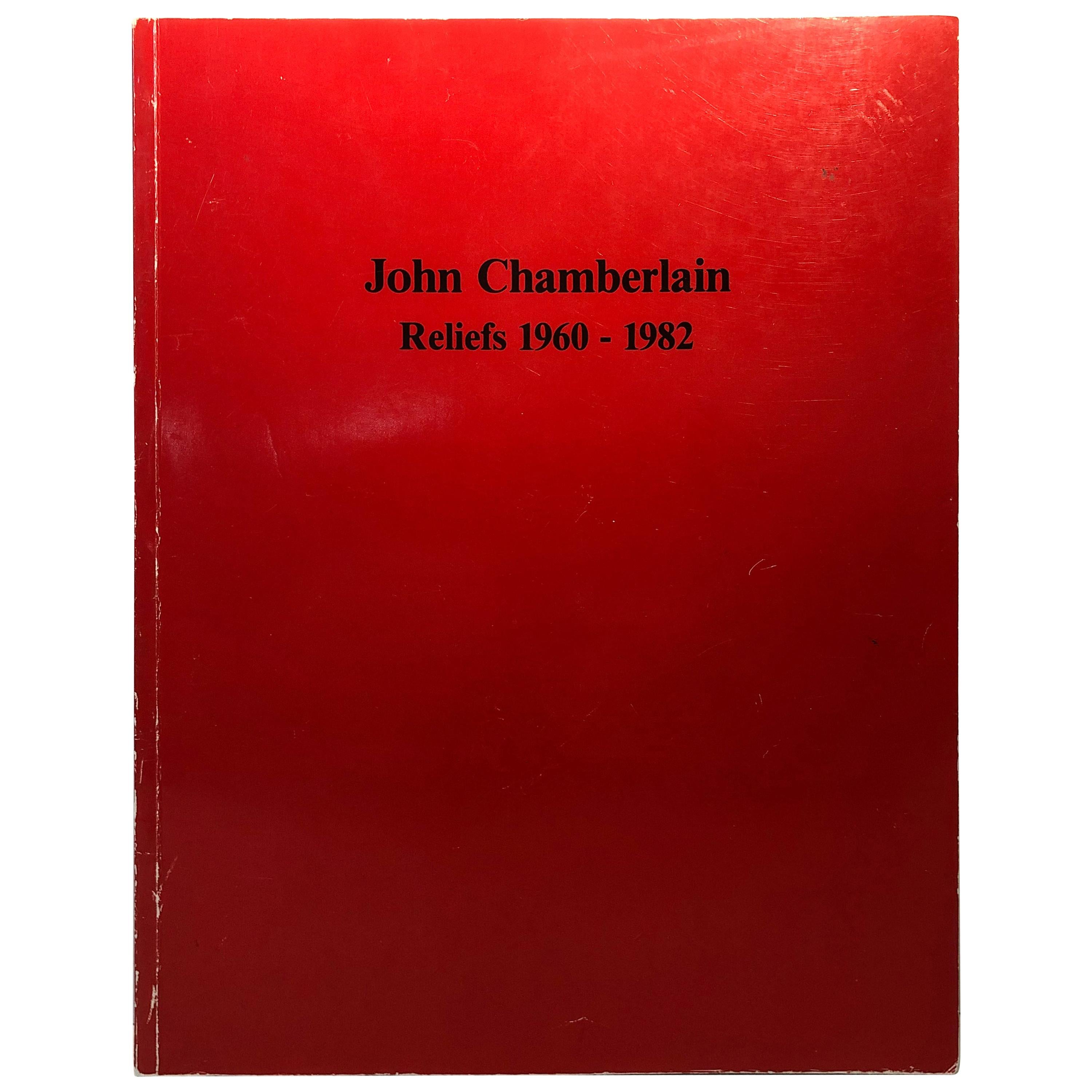 John Chamberlain Catalog with Artist's Inscription