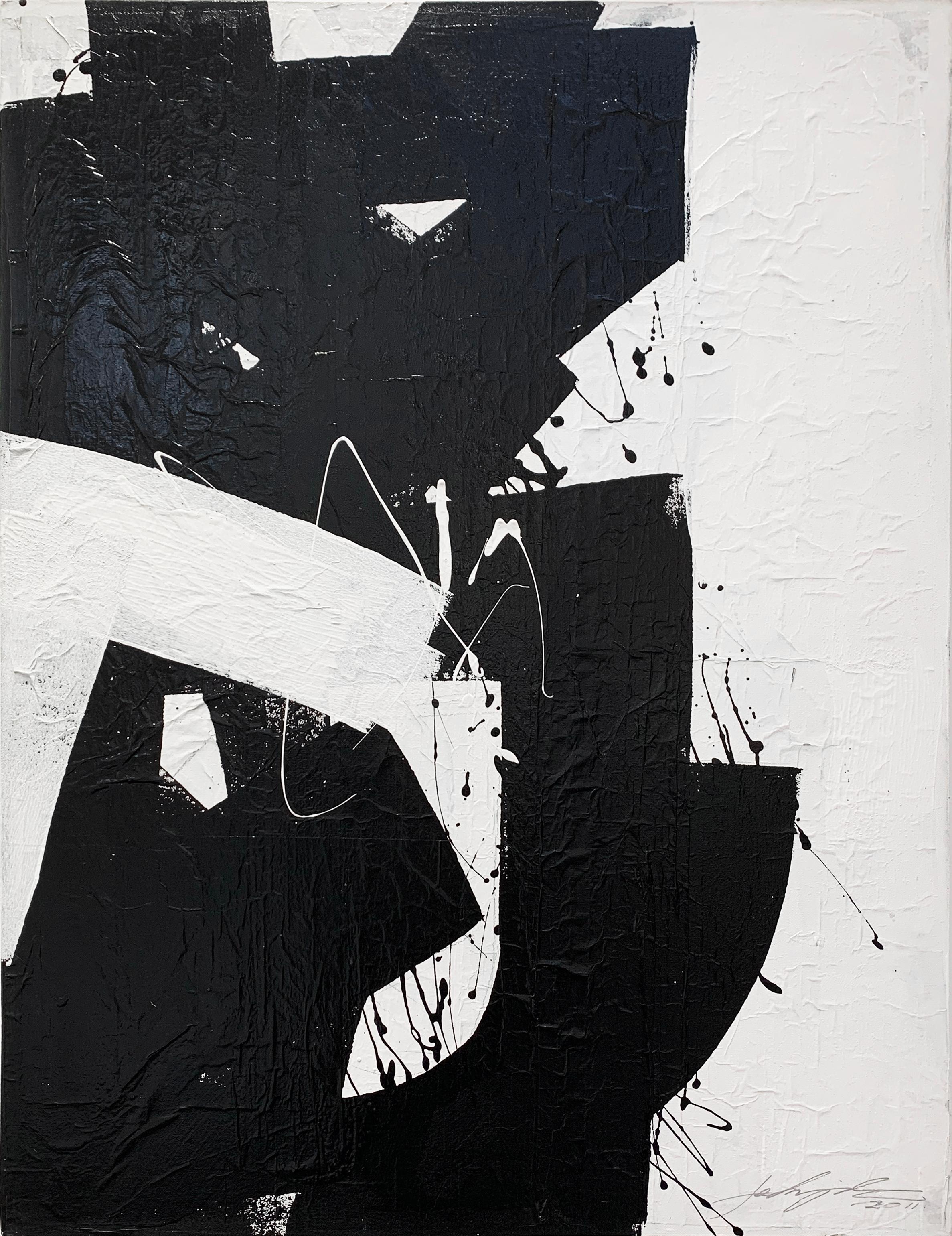 John Chang Abstract Painting - 003_LANGUAGE