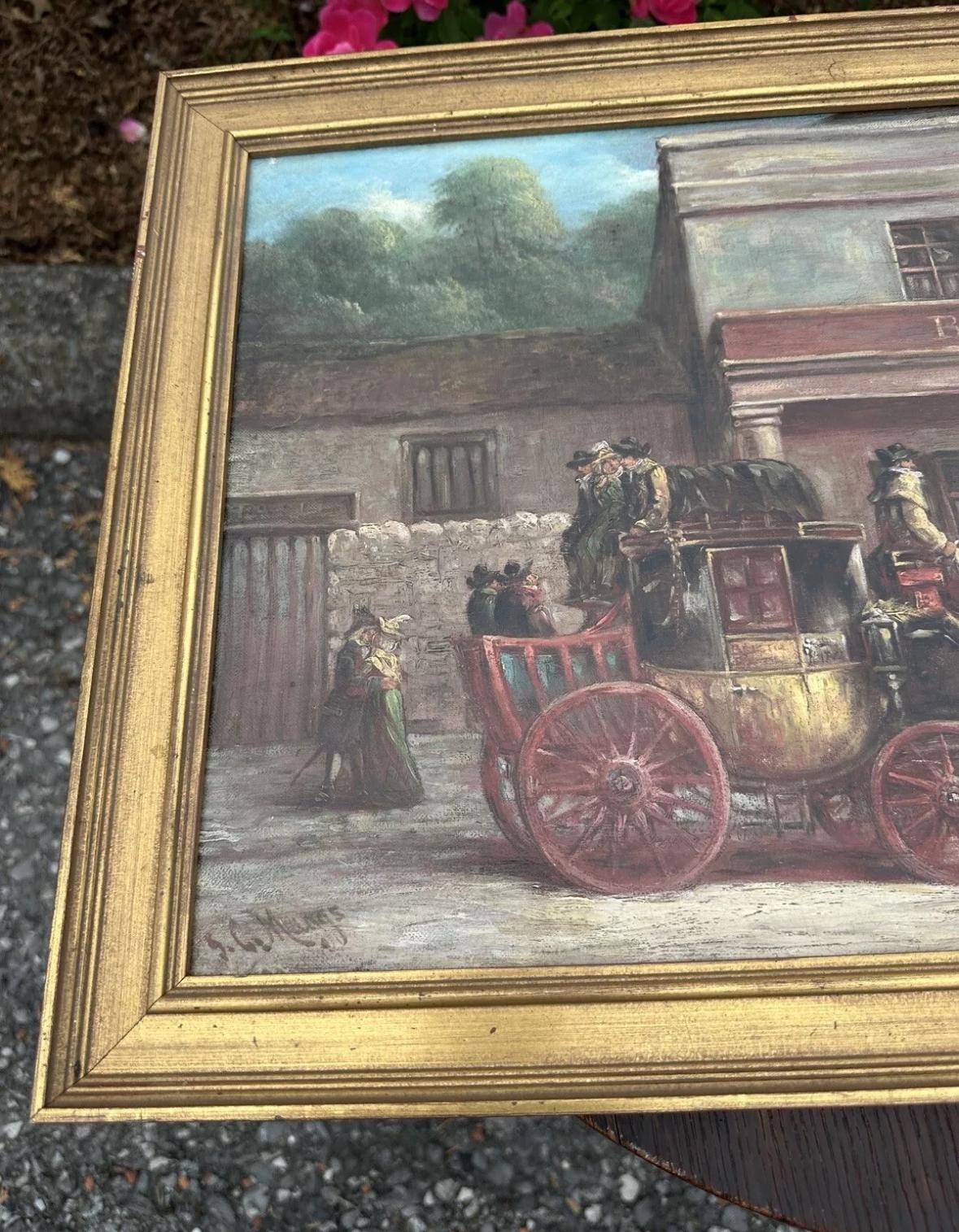 John Charles Maggs Peinture - Anglais - W7910            VENTE en vente 3