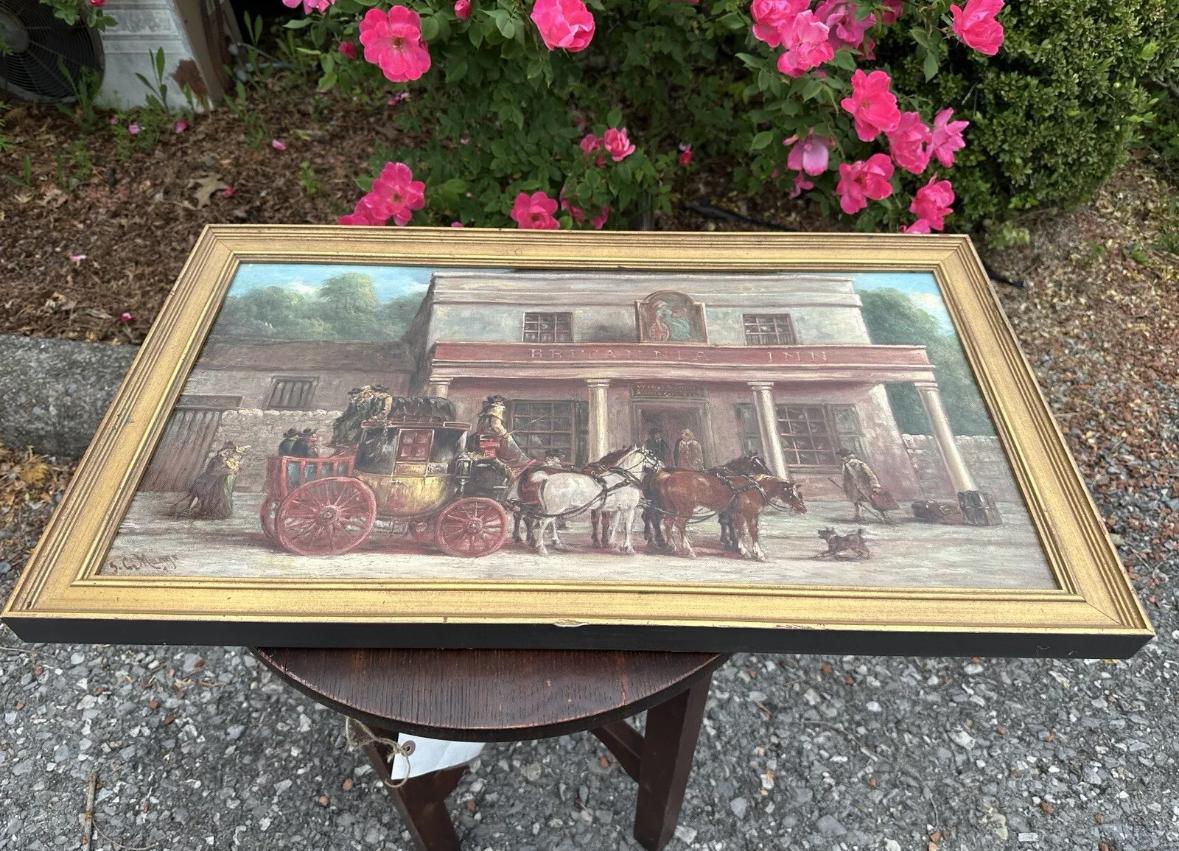 John Charles Maggs Peinture - Anglais - W7910            VENTE en vente 7