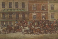 Set von achtzehn Lithografien von John Charles Maggs, Coaching Inns, frühes 20. Jahrhundert