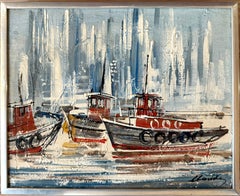 “Tug Boats, New York City”