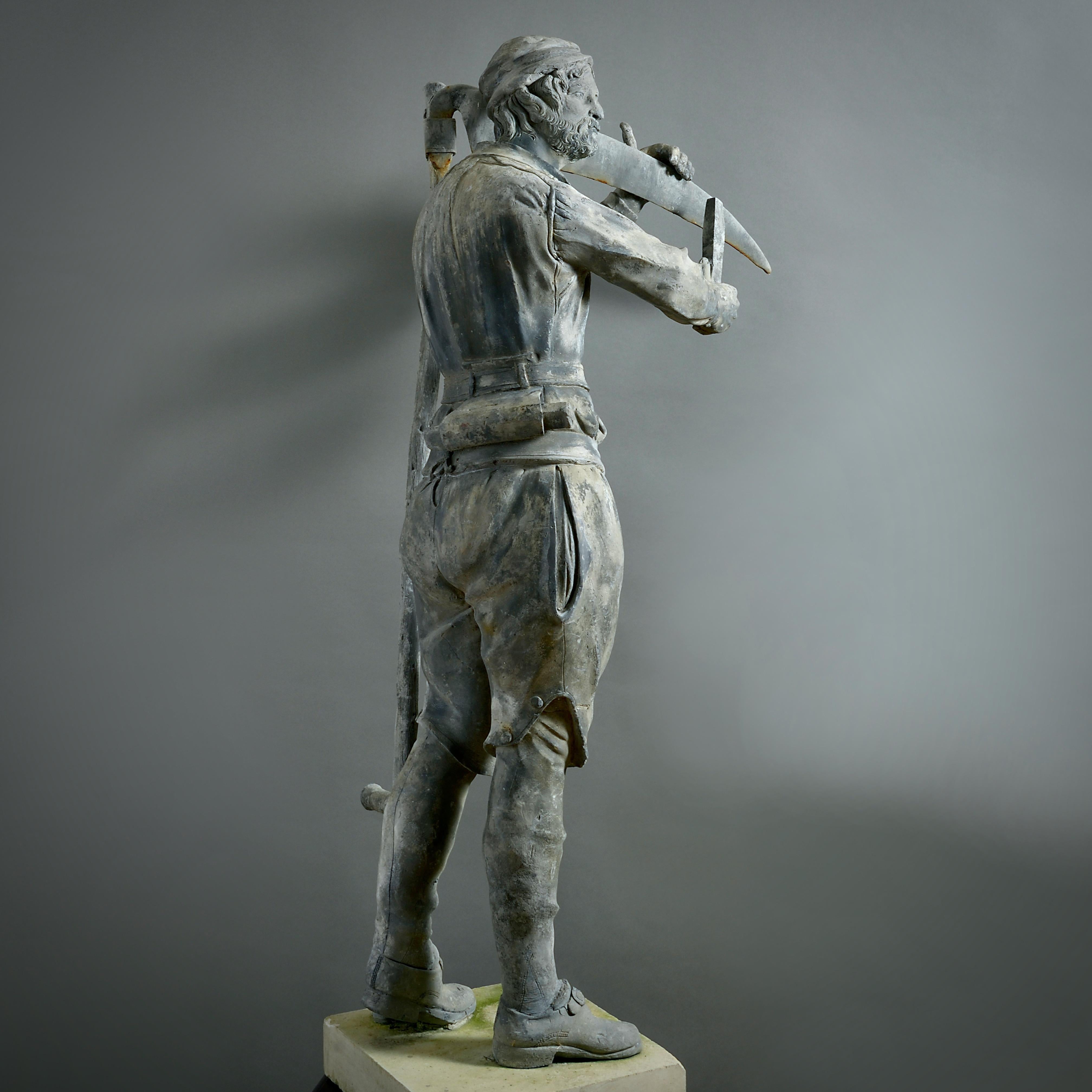 18th Century and Earlier John Cheere a Rare Lead Figure For Sale