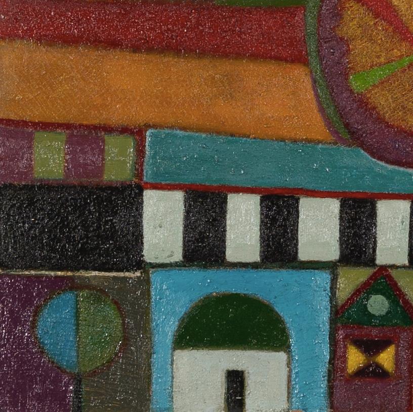 Pintor y artista del collage, nacido en Blackheath, al sureste de Londres, donde vivió la mayor parte del tiempo. Tras una serie de trabajos administrativos, en 1959 dimitió de la Administración Pública para dedicarse a la pintura a tiempo completo,