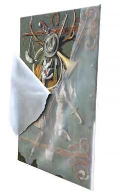 T-Series "After The Hunt" by Harnett, Photorealist Painting by John Clem Clarke