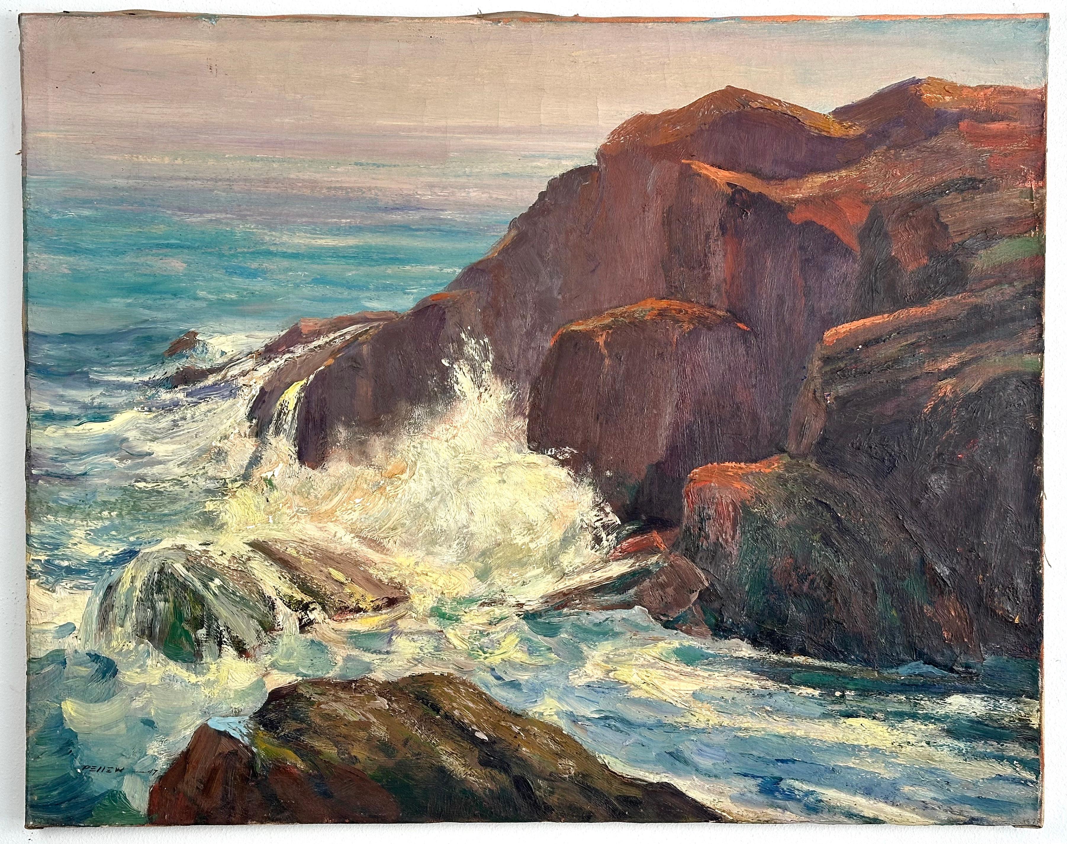 Maine Surf Seascape