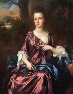 Portrait of an Elegant Lady c.1690’s, Oil on Canvas Painting, John Closterman