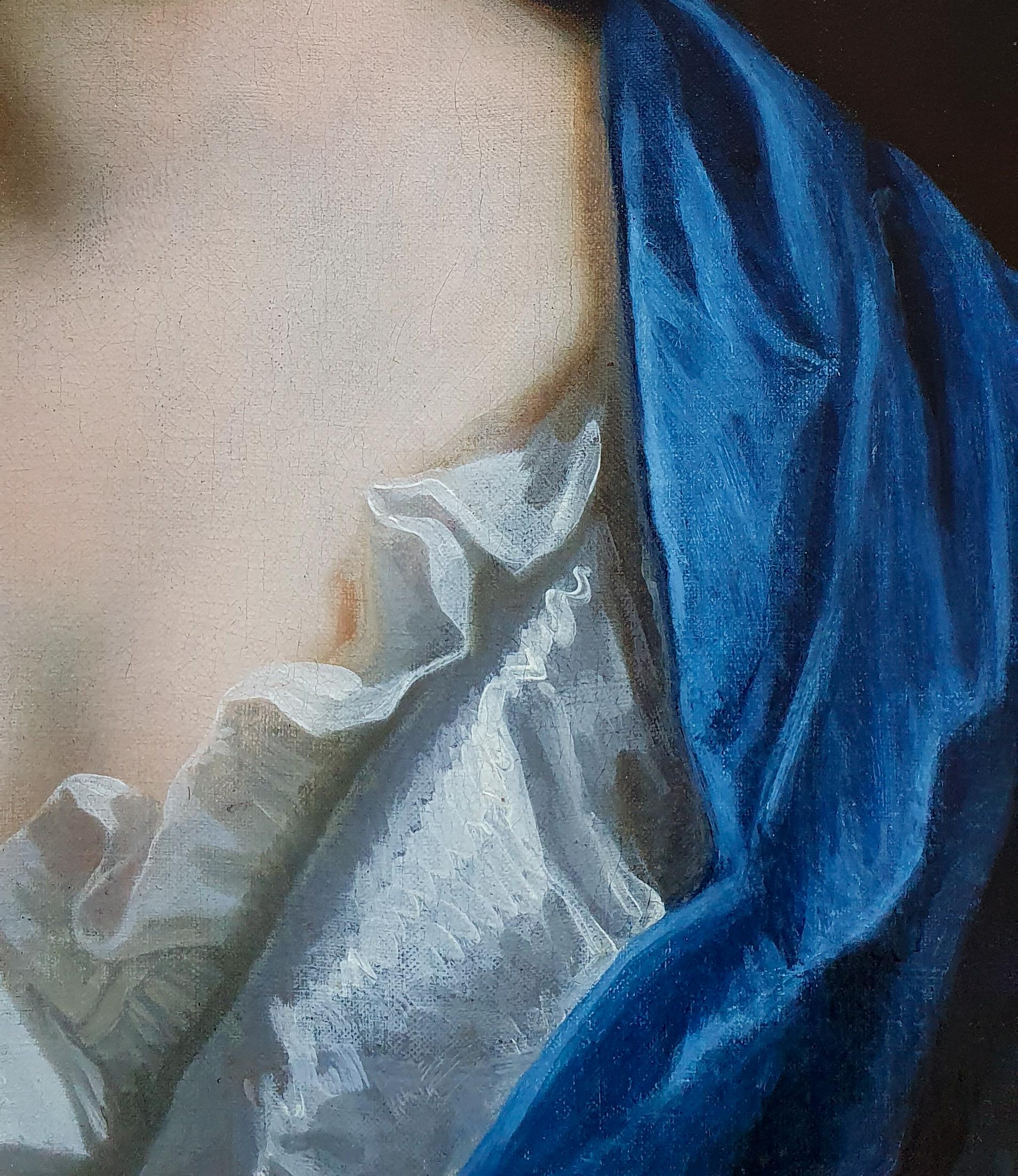 Portrait of Lady Anne Stapylton (c.1663-1730) c.1690s Antique Oil Painting 2