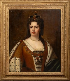 Portrait Of Queen Anne (1665-1714), 17th Century