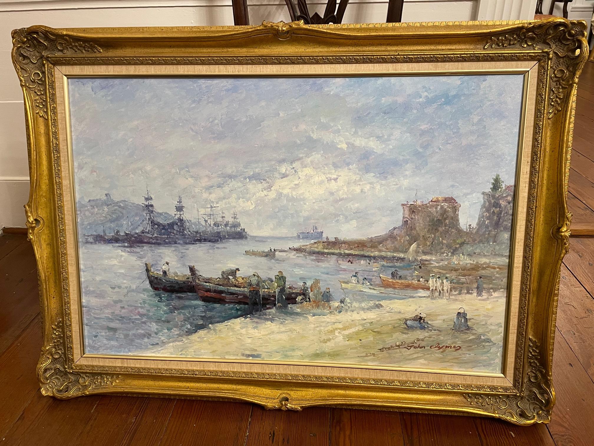 Escena del puerto 8