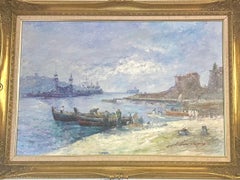 Scène de port 