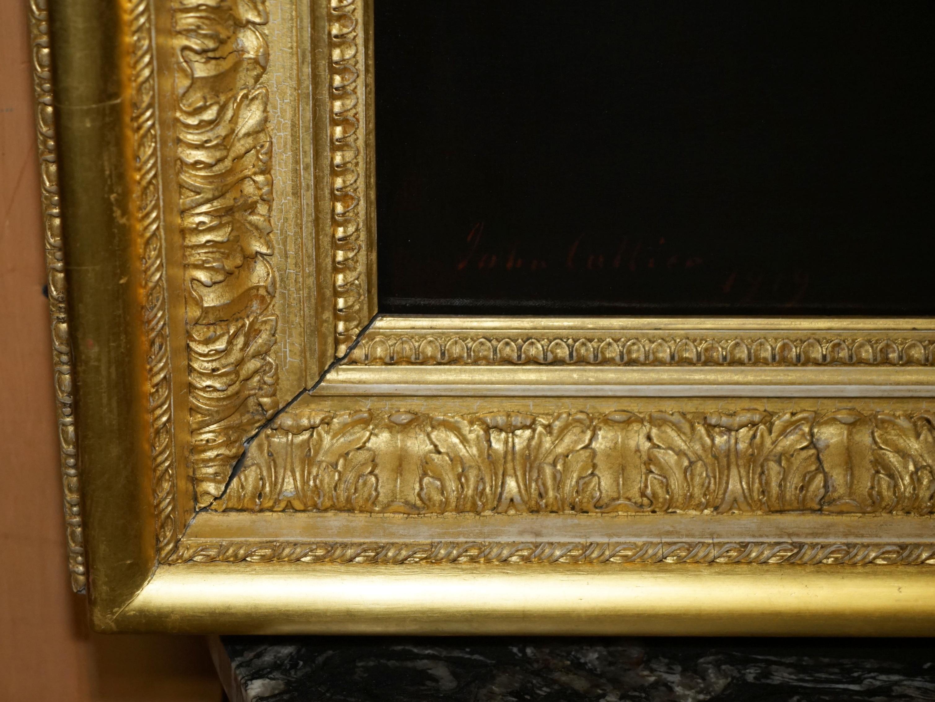 JOHN COLLIER 1850-1934 EXTRA GROSSES ÖLGEMÄLDE VON WILLIAM REGESTER ESQ CHAiRMAN im Angebot 2