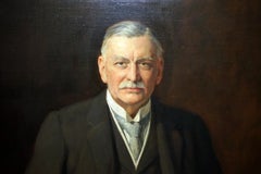 JOHN COLLIER 1850-1934 EXTRA GROSSES ÖLGEMÄLDE VON WILLIAM REGESTER ESQ CHAiRMAN