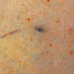 Mid-20th Century Large Textural Colorfield Painting by Artist John Colt