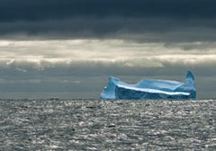 Antarctica #105 Small, Iceberg, Limited Edition Photograph, Blues, unframed
