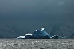 Antarctica 25, Eisberg, Fotografie, ungerahmt, Heimbüro, Reisen, Blues