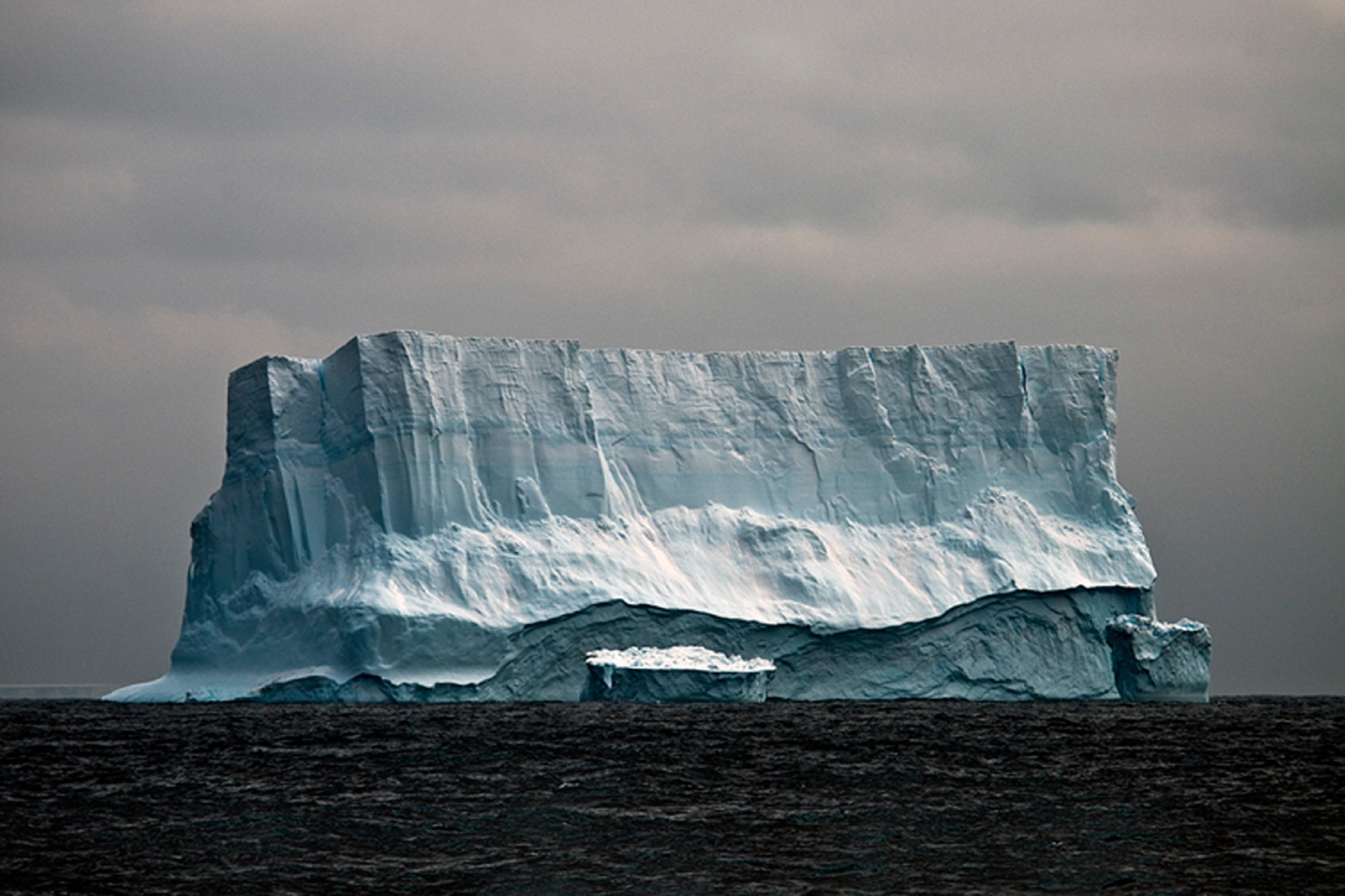 Antarctica #26, Iceberg, Limited Edition Photograph, Blue, Travel, unframed